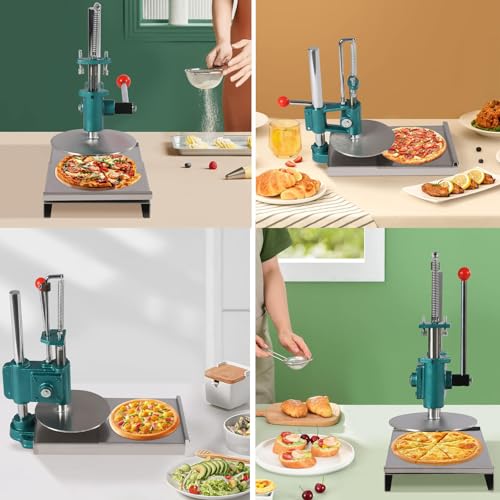 Presse Manuelle à Pizza Rouleau à Pâte Acier Inoxydable pour Professionnels et Amateur cuisinier Pizza Maison  
Presse M
